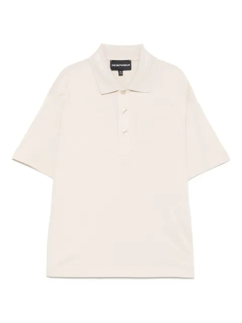 Emporio Armani Kids polo con detalle de logo