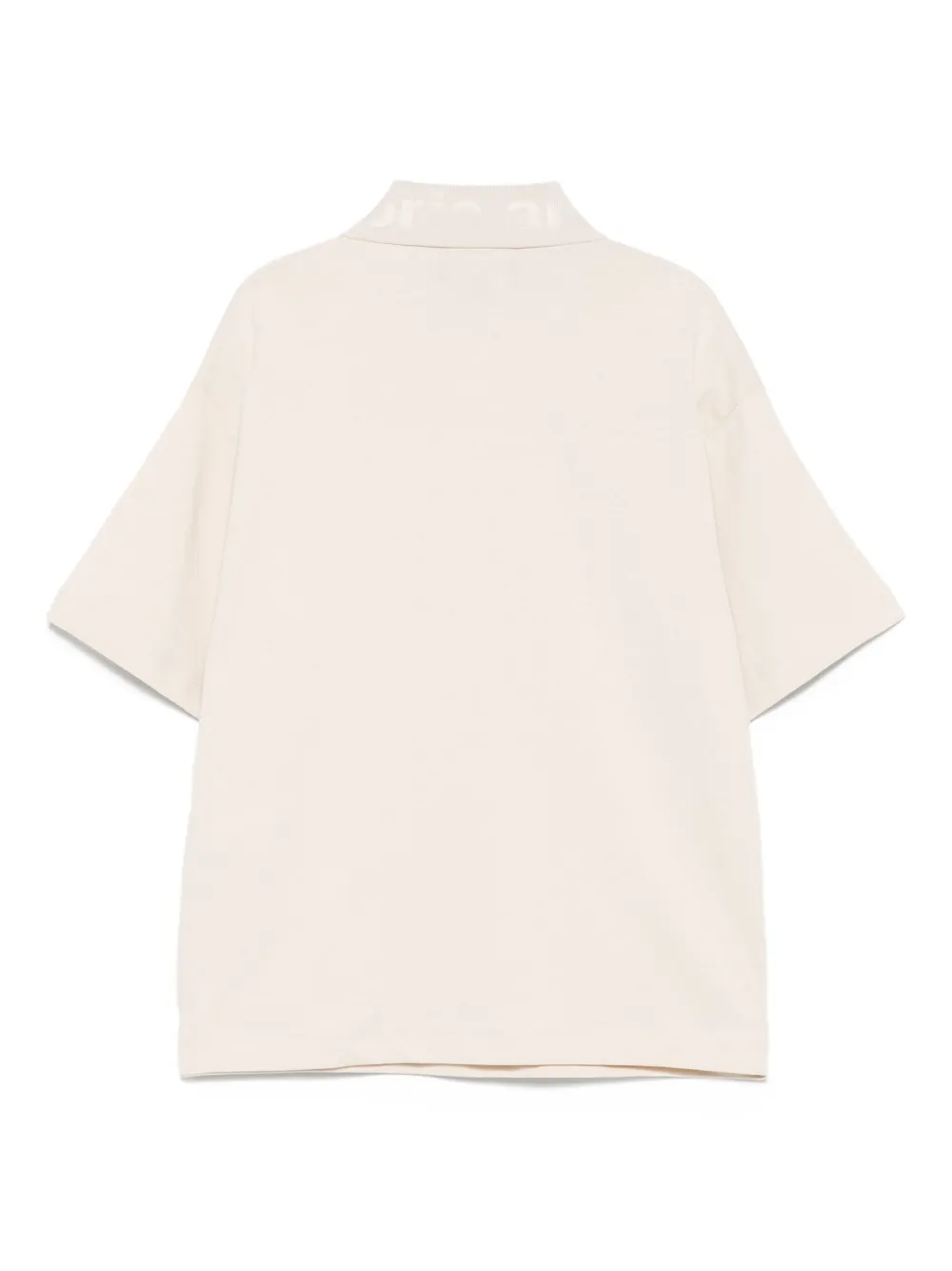 Emporio Armani Kids logo-detail polo shirt Beige