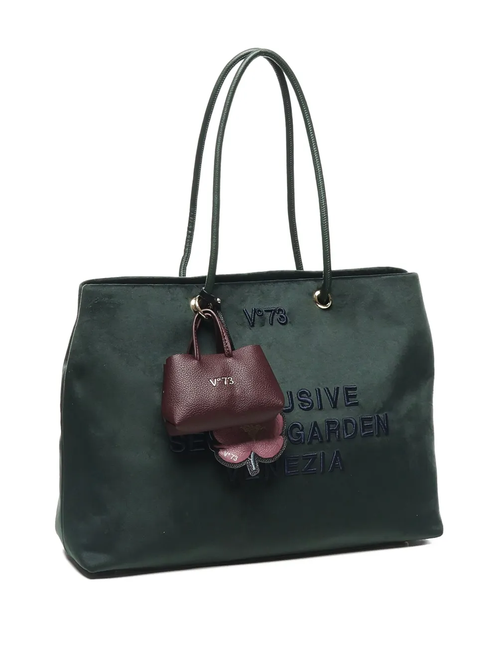 V73 Secret Garden Shopping Bag In Green
