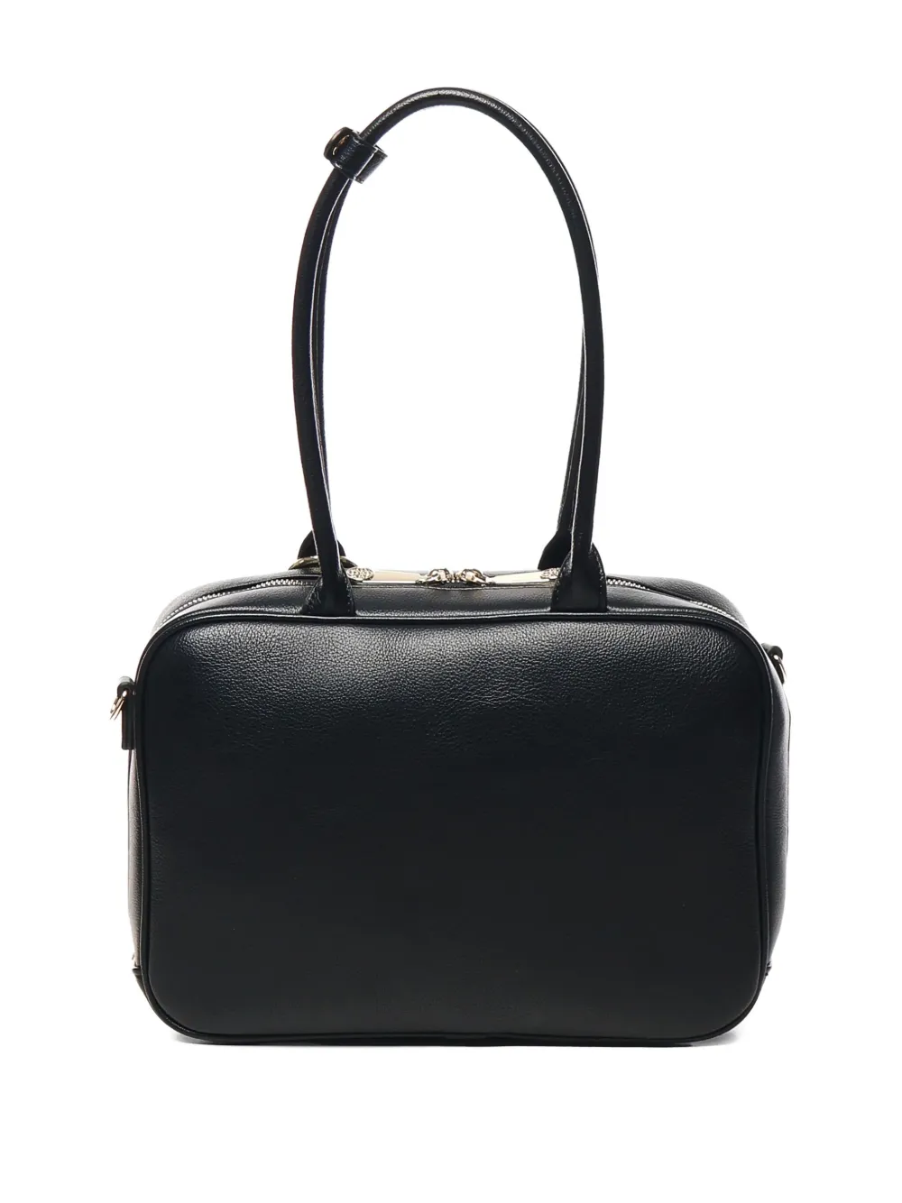 V°73 top-handle zip-fastening shoulder bag - Zwart