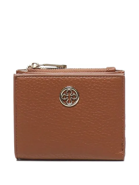 V°73 logo-detail zip-top wallet