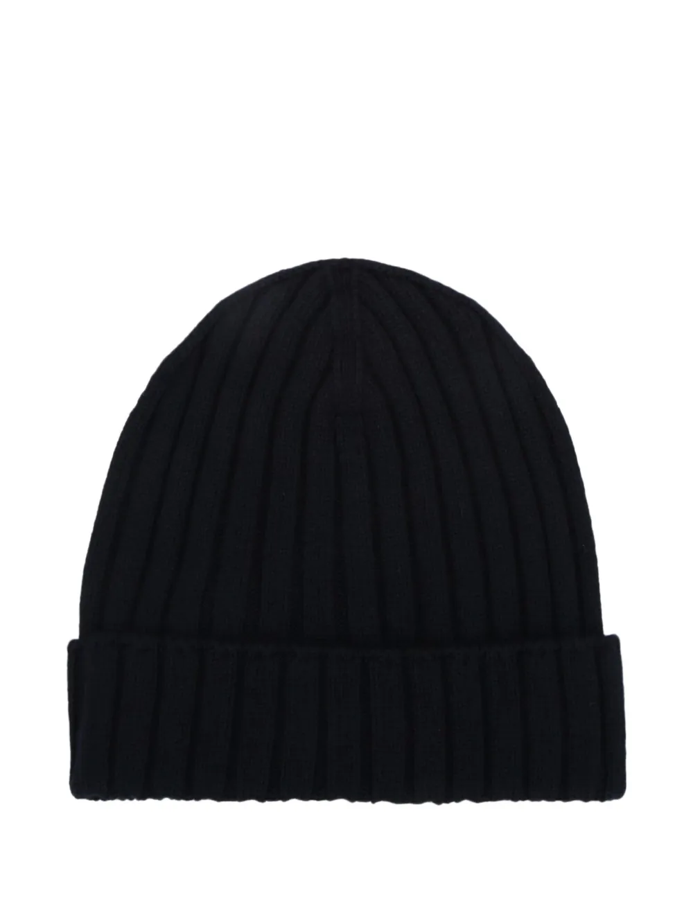 Moncler Enfant Muts met logopatch - Zwart