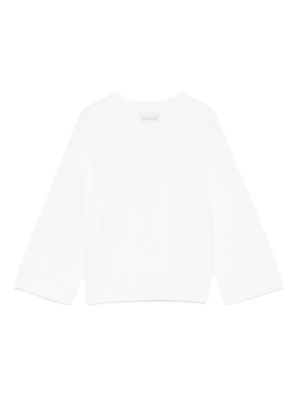 Forte Forte Ribbed Sweater In White
