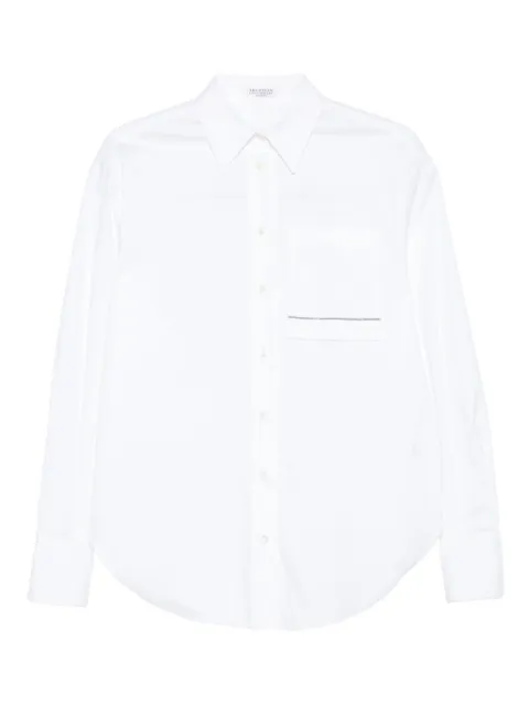 Brunello Cucinelli pocket-detail shirt