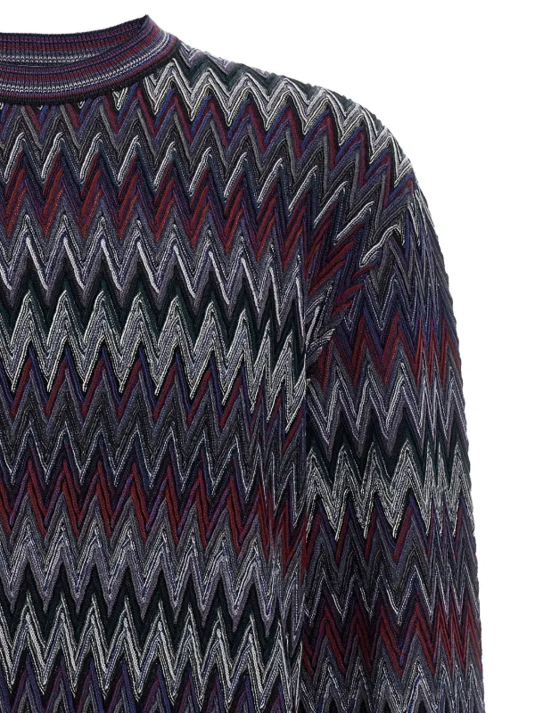 Missoni ジグザグパターン セーター | ブルー | FARFETCH JP