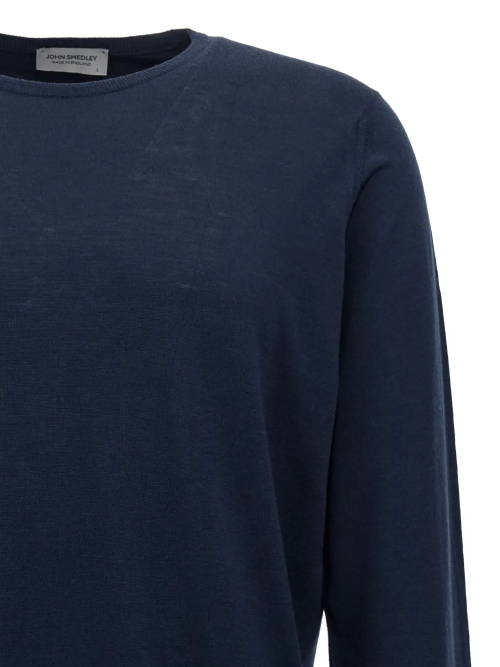 John Smedley Marcus crew-neck sweater Blauw