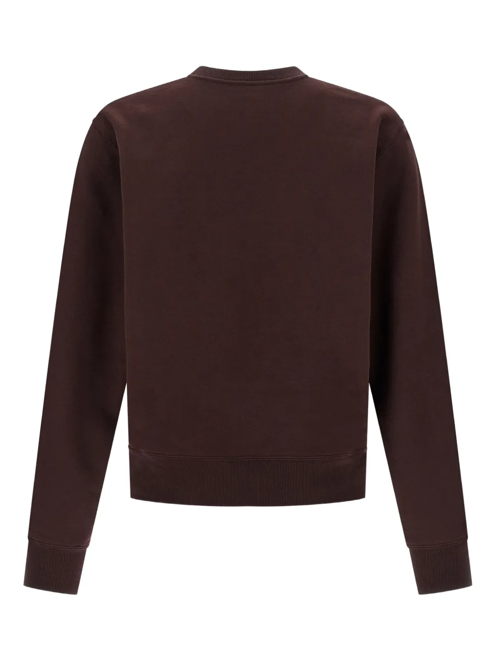 Saint Laurent Cassandre embroidered sweatshirt - Bruin