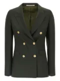Tagliatore Parigi double-breasted peak-lapel blazer - Green