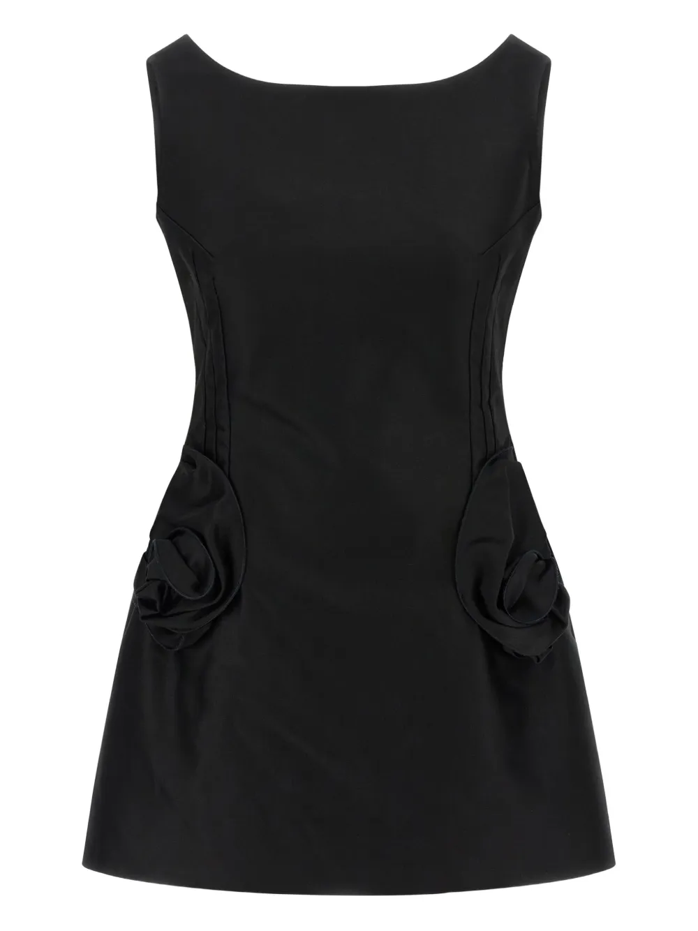 04 rose-embellished mini dress