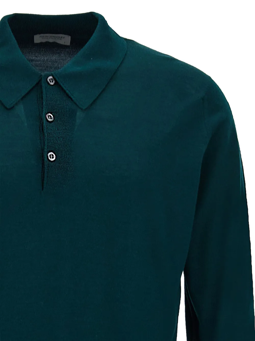 John Smedley Dorset polo shirt Groen