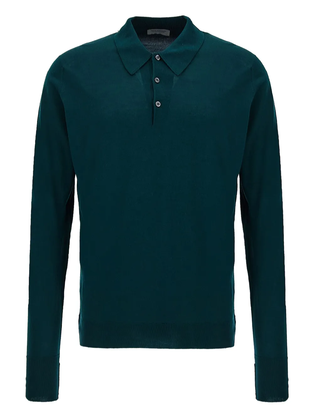 John Smedley Dorset polo shirt Groen