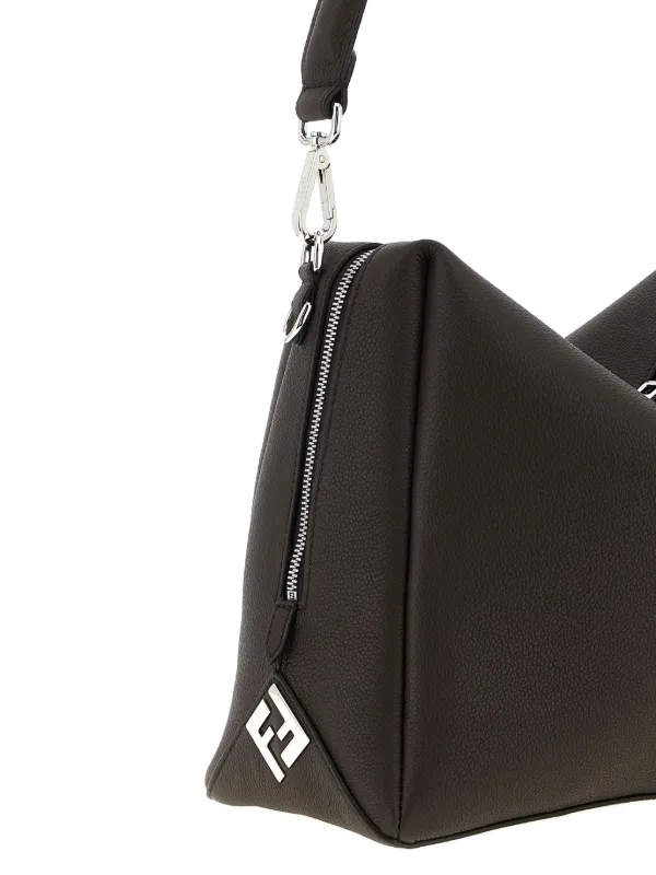 Fendi モノグラム ショルダーバッグ FENDI モノグラム ショルダーバッグ | ブラウン | FARFETCH JP