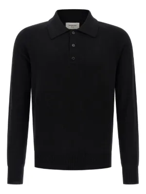 SAINT LAURENT ブラックポロシャツ Yves Saint Laurent - イヴサンローラン ポロシャツ ブラック M