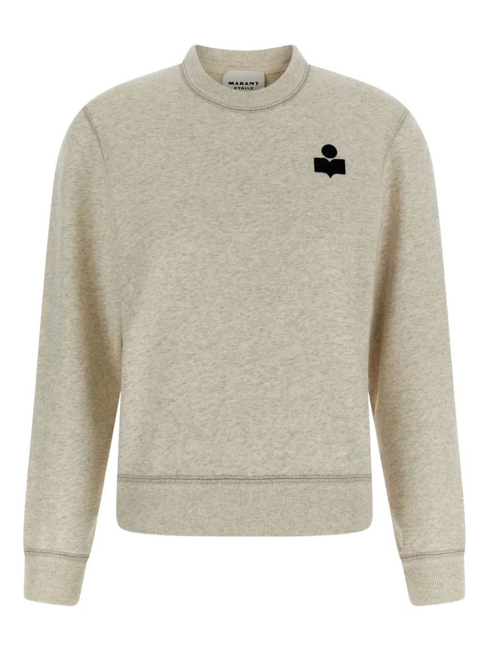 Isabel Marant Étoile Maurine Crew-neck Sweatshirt In Neutral