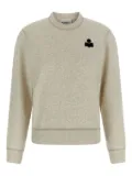 MARANT ÉTOILE Maurine crew-neck sweatshirt - Neutrals