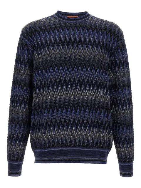 Missoni zigzag-pattern wool sweater