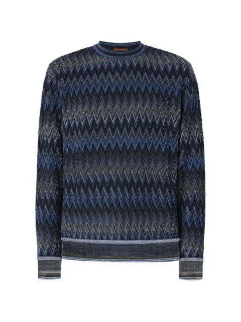 Missoni zigzag-pattern wool sweater