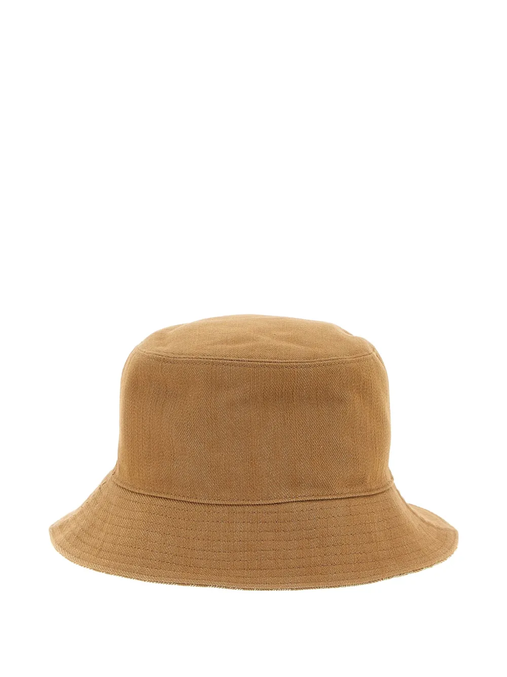 Fendi Ff-pattern Reversible Bucket Hat In Neutral