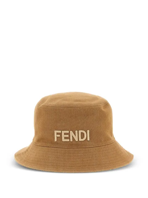 FENDI FF-pattern reversible bucket hat