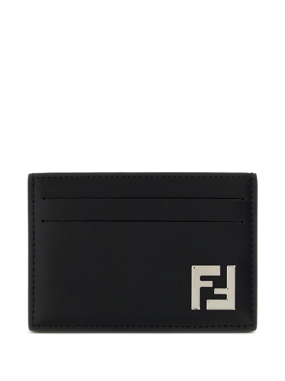 FENDI squared ff logo card holder | Black | Image 1