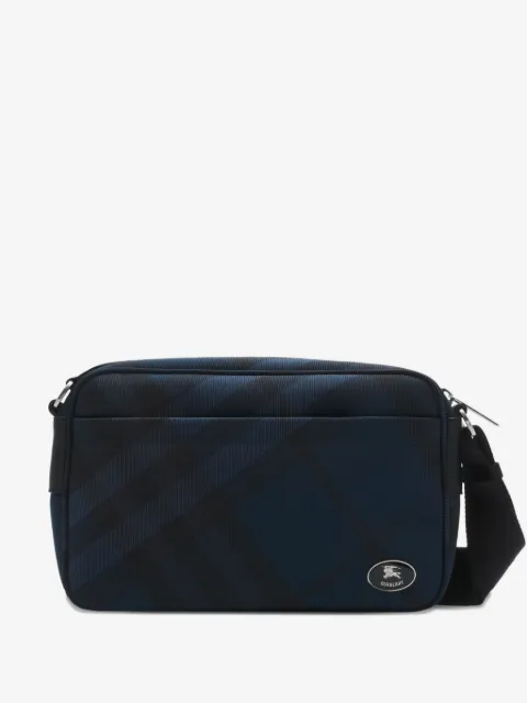 Burberry mochila tipo mensajero Slim Grid