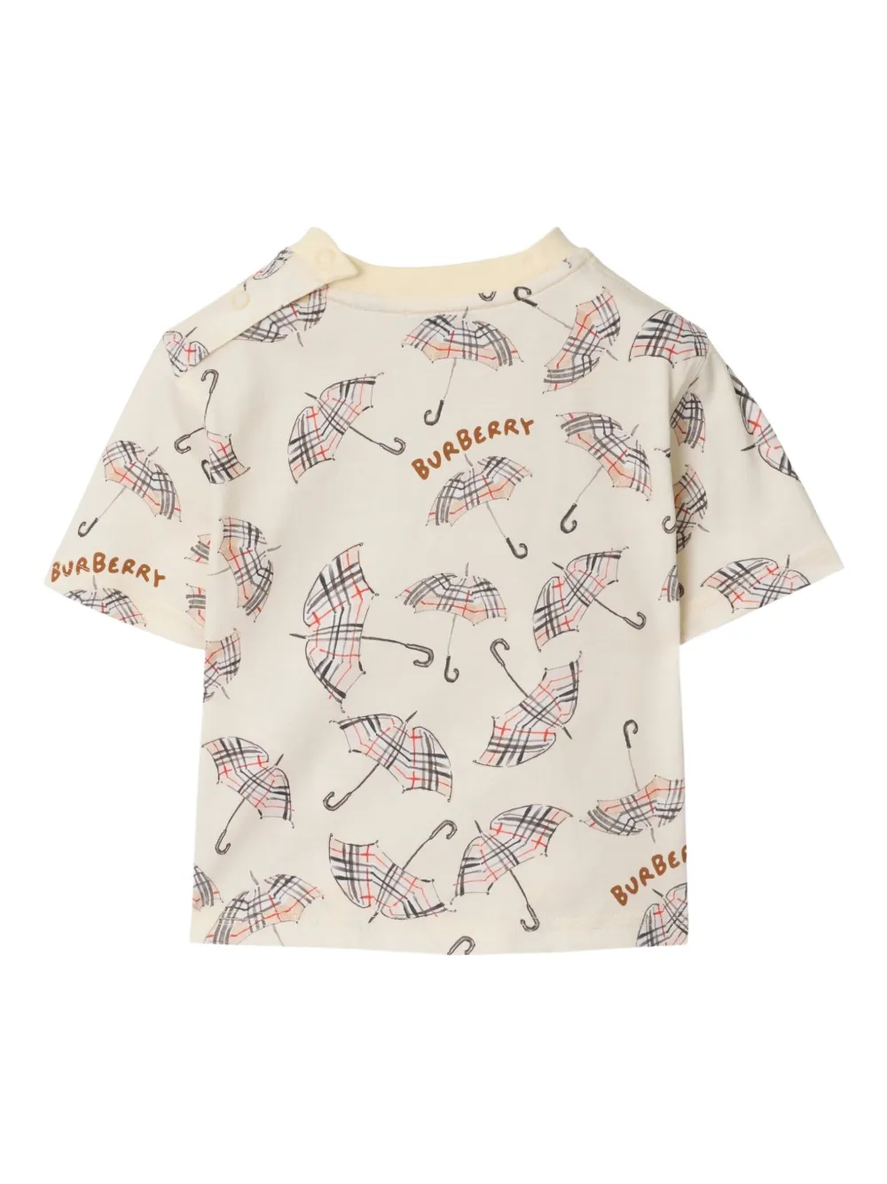 Burberry Baby Boys Mini Cedar Umbrella T-shirt In Multi