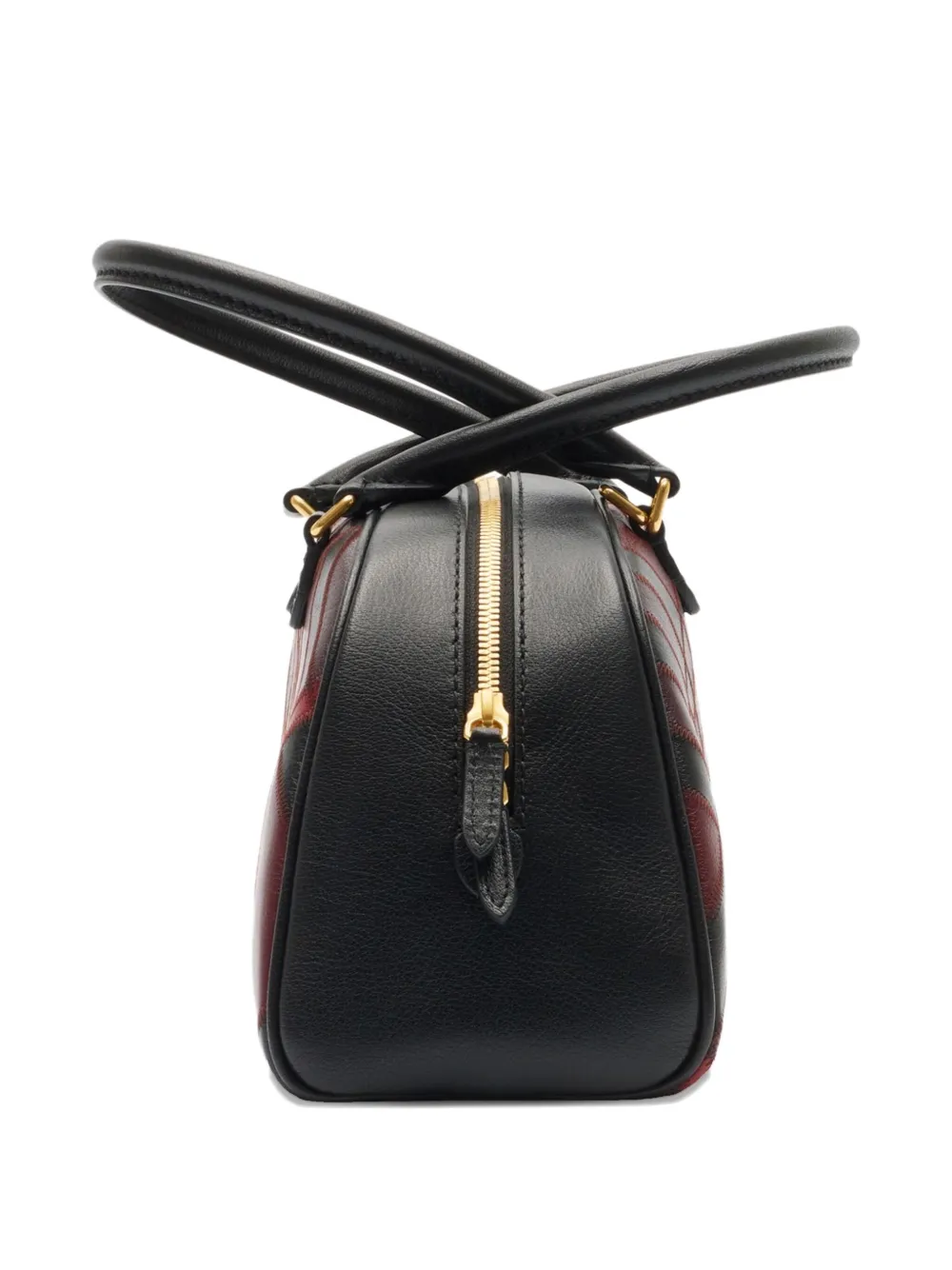 Burberry medium check-pattern tote bag Rood