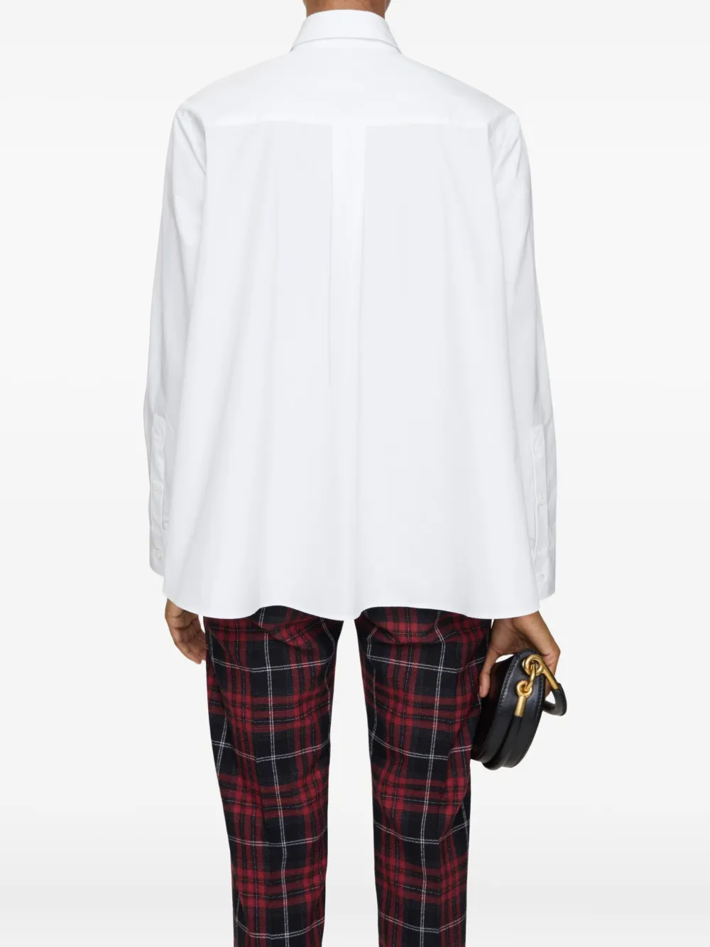 Burberry Oversized blouse Wit