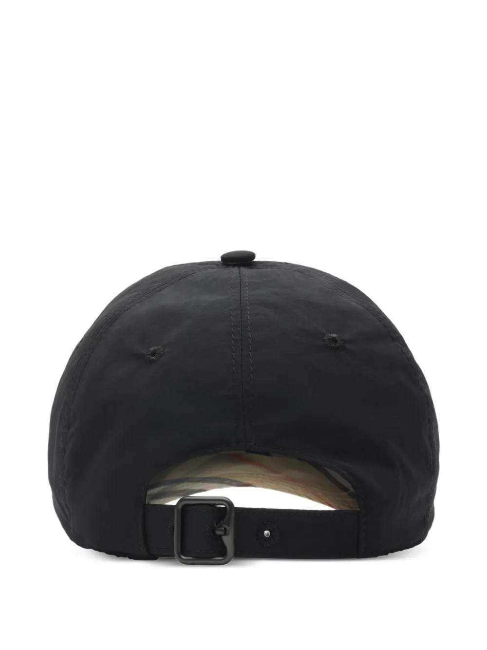 Burberry Honkbalpet met Knight-stempel - Zwart