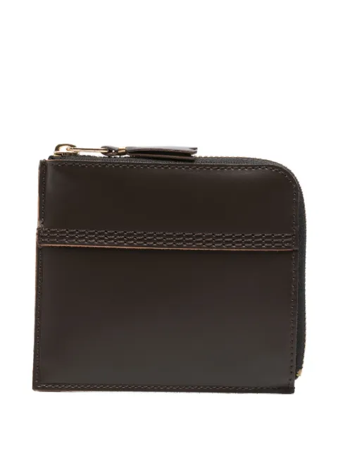 Comme Des Garçons Wallet zip-around leather wallet