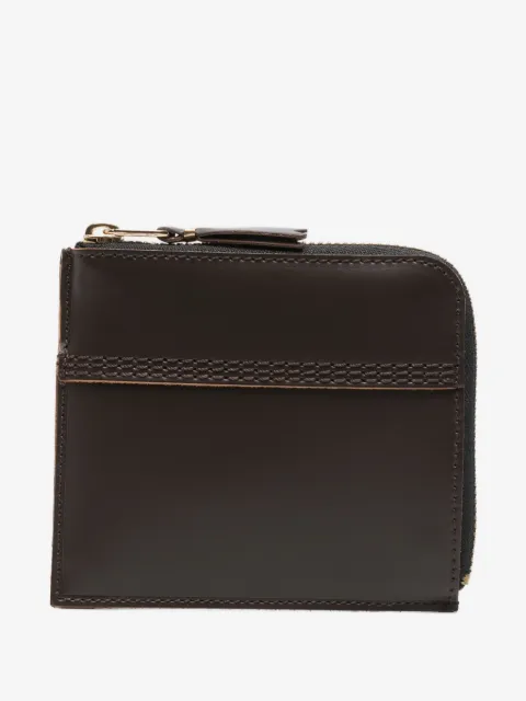 Comme Des Garçons Wallet zip-around leather wallet