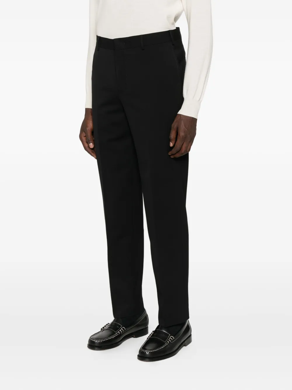 PT Torino tapered trousers Zwart