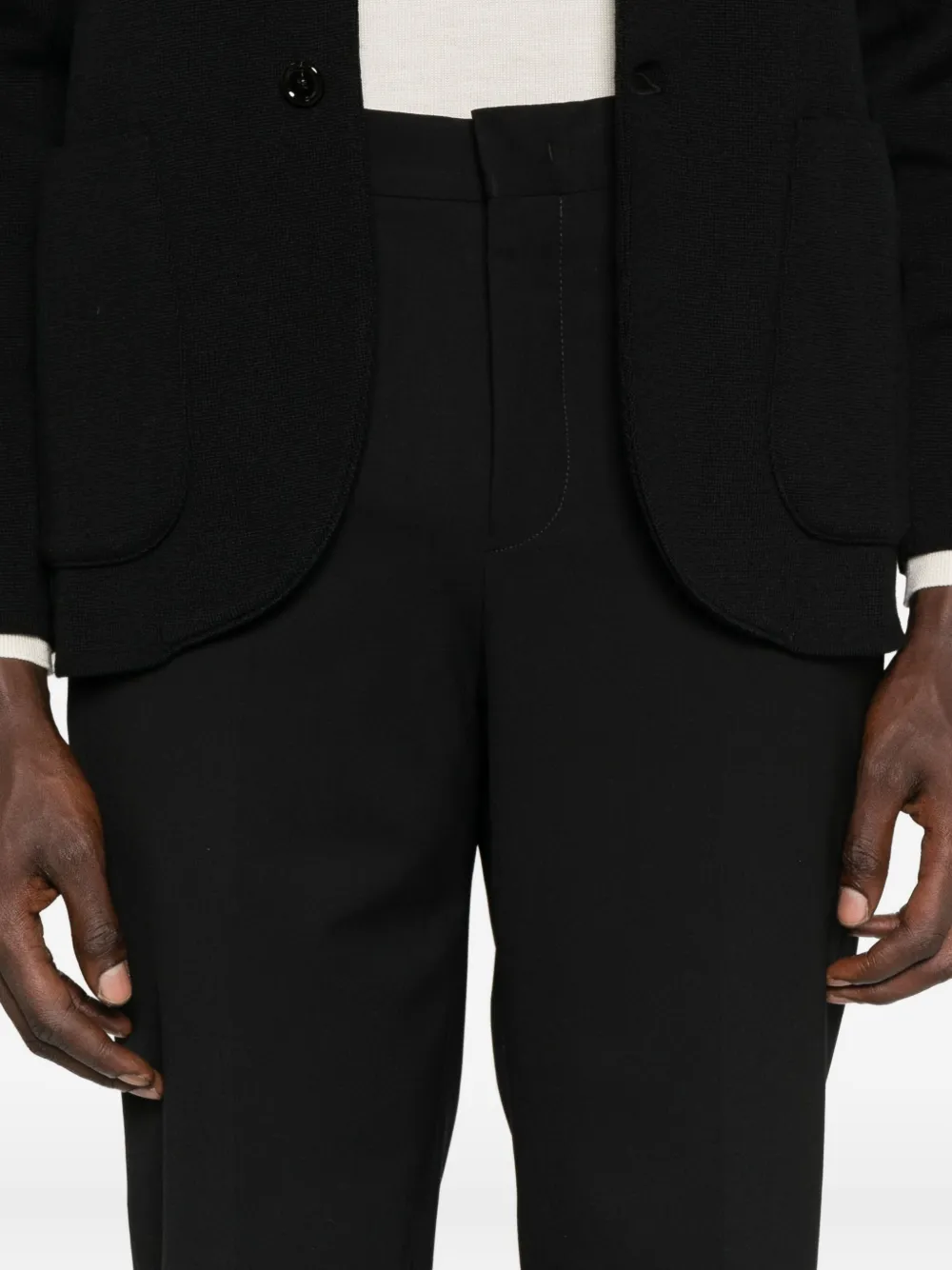 PT Torino tapered trousers Zwart