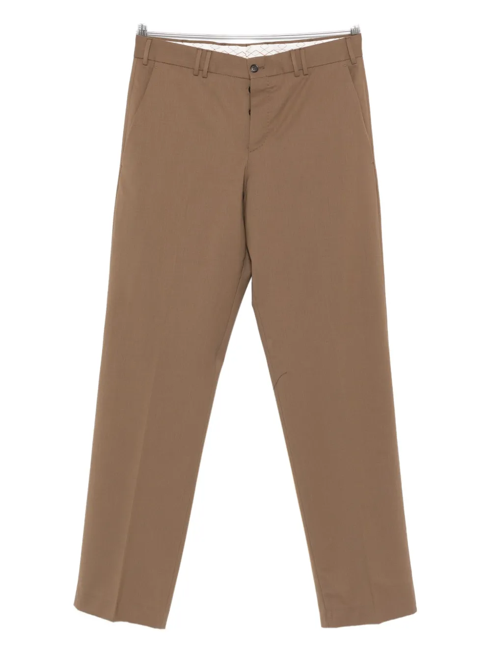 flat-front trousers