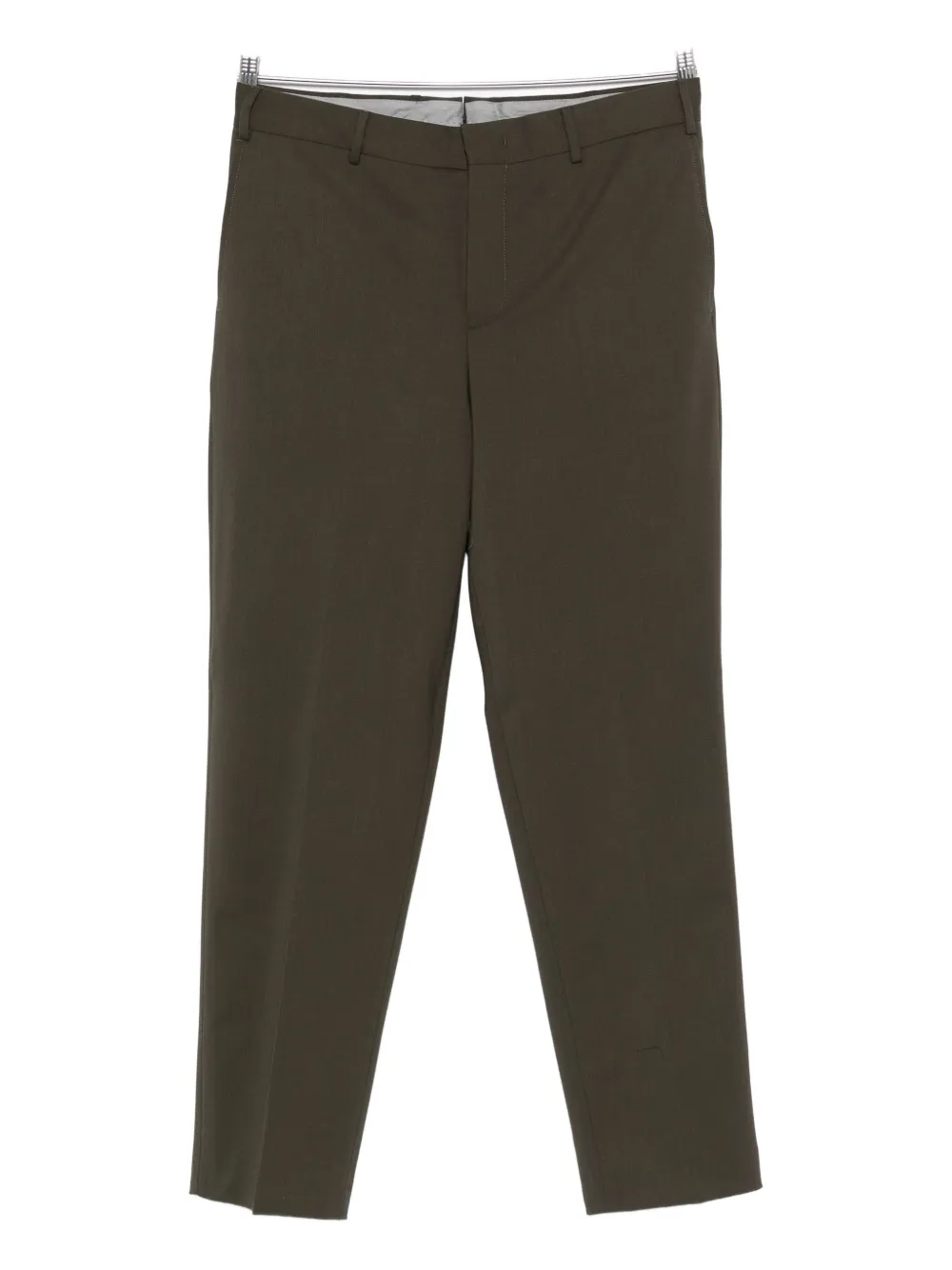 Pt Torino Wool-blend Trousers In Gray