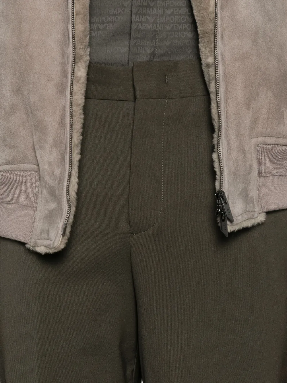 Pt Torino Wool-blend Trousers In Gray