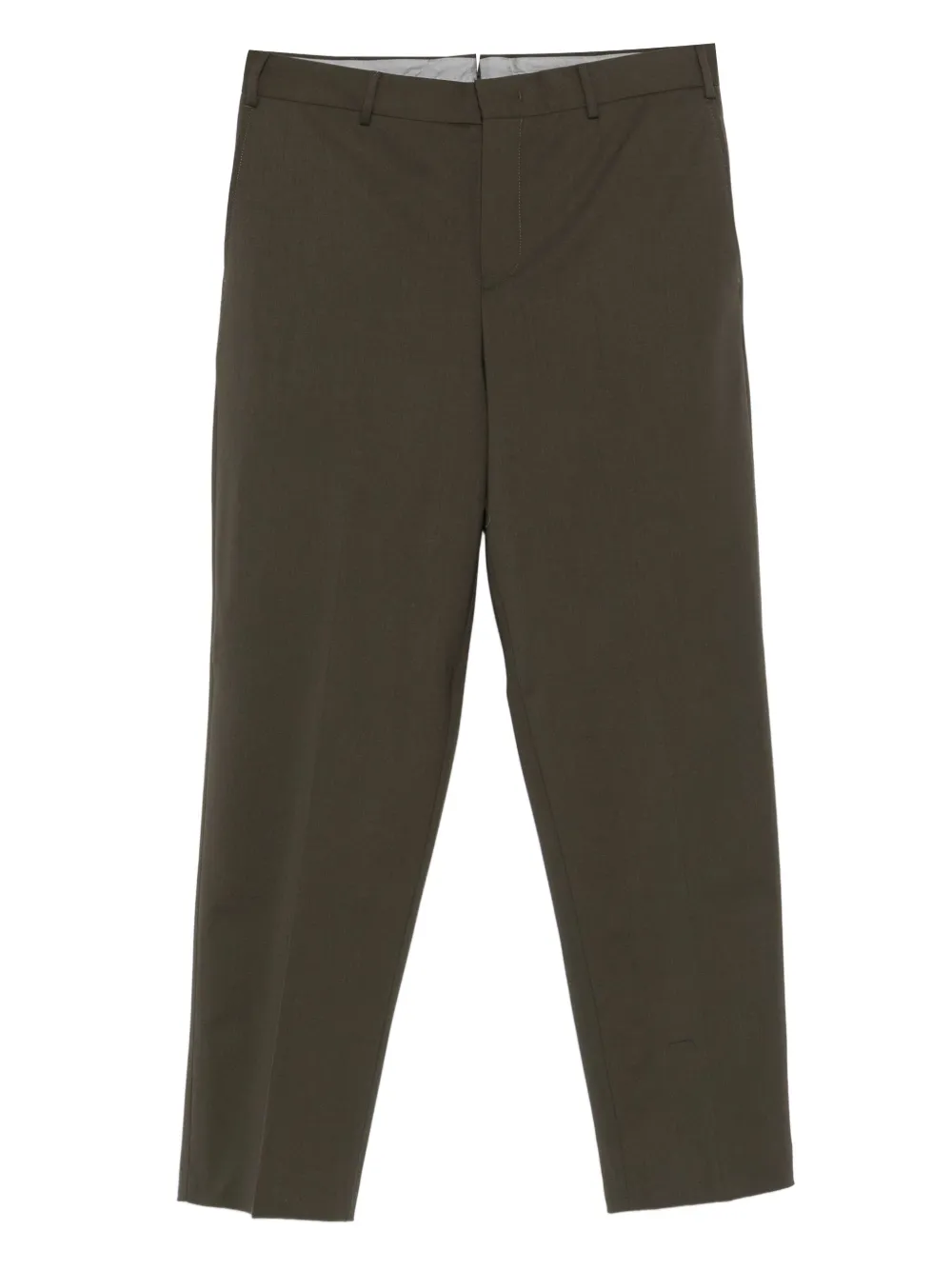 PT Torino wool-blend trousers Groen
