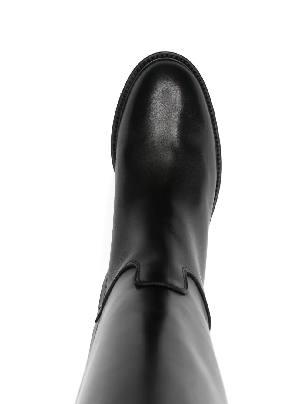 Julie Dee 30mm buckle-fastening leather boots Black
