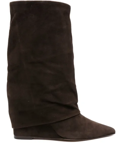 The Seller 90mm slouchy pointed-toe boots