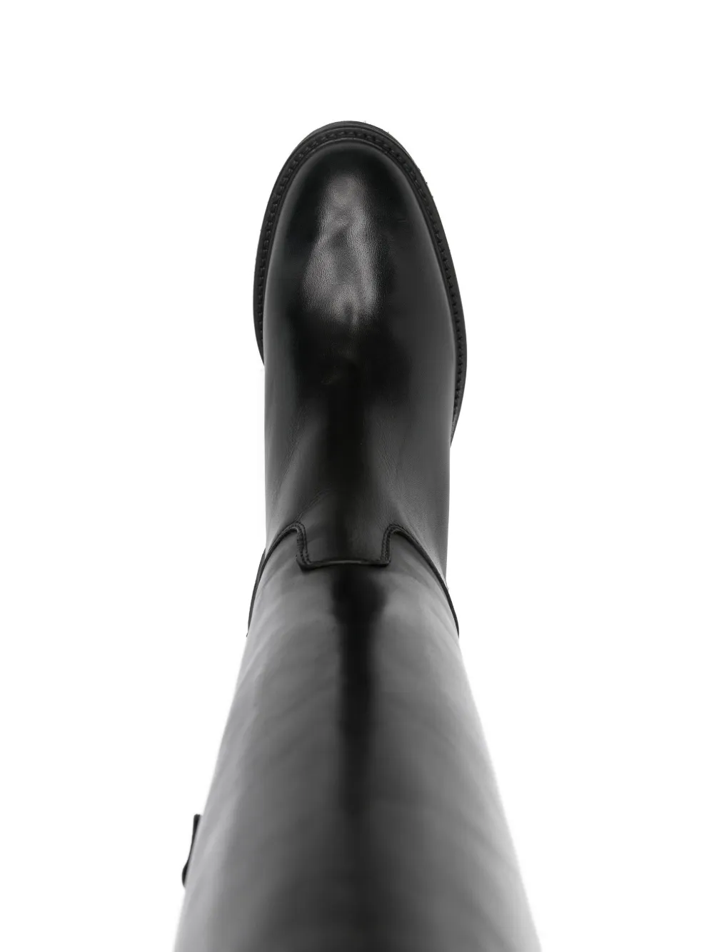 Julie Dee 30mm Calf-leather Boots In Black