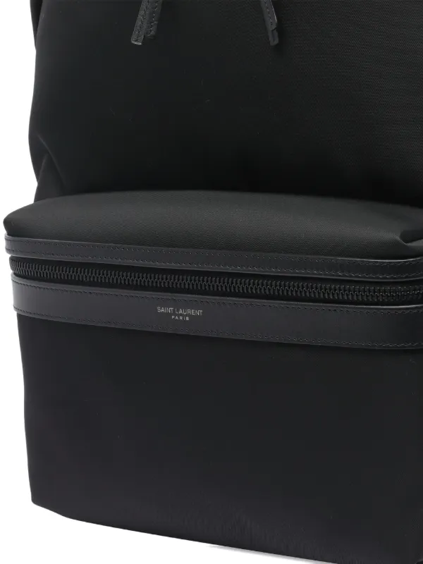Saint Laurent zip-pocket Backpack | Black | FARFETCH