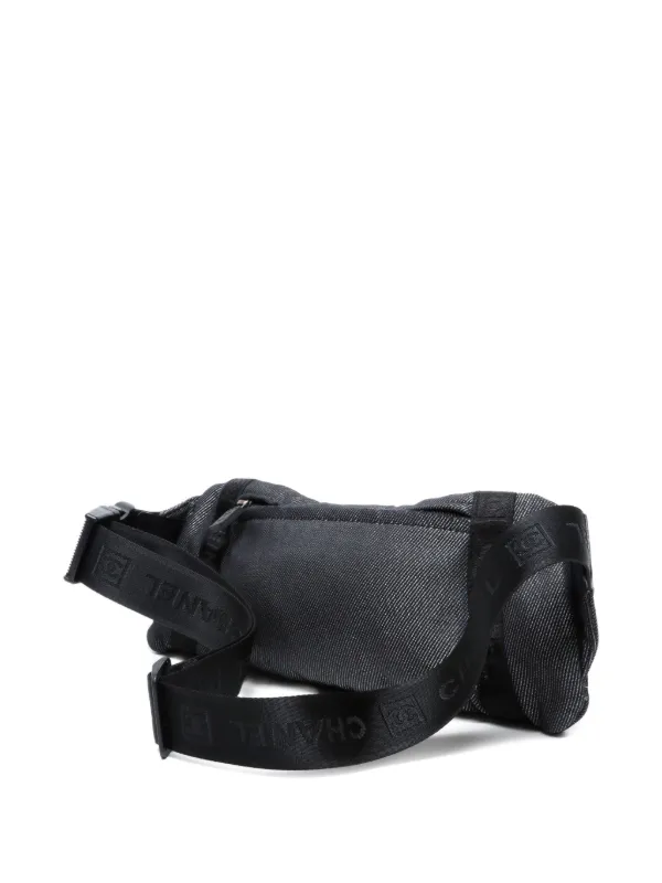 Denim Chanel Belt With Mini Bag Denim Chanel Waist Purse CHANEL