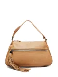 CHANEL Pre-Owned 2003-2004 medium fringe-detail shoulder bag - Neutrals