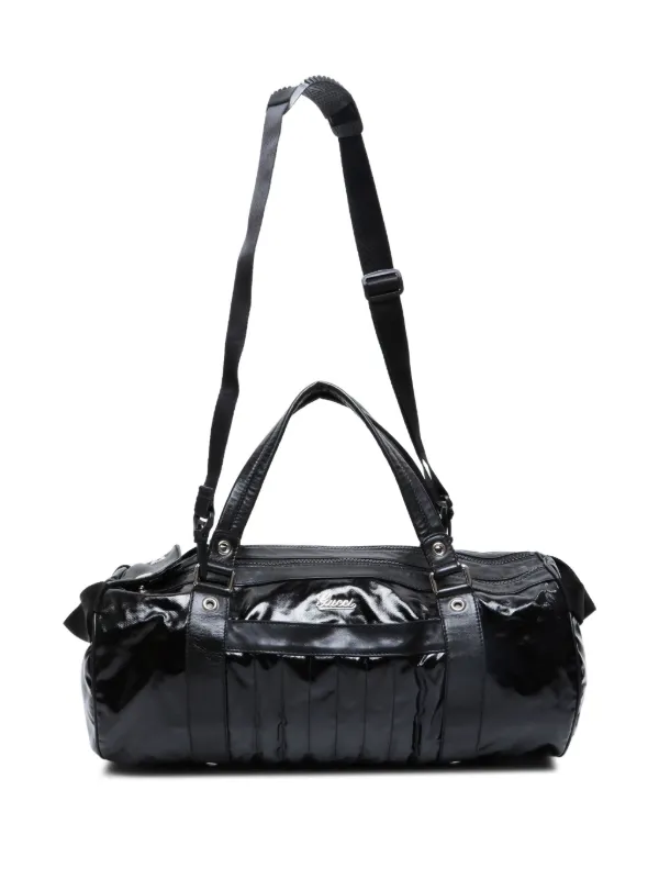 Gucci Pre-Owned 2000-2015s Logo Boston Bag | Black | FARFETCH MY