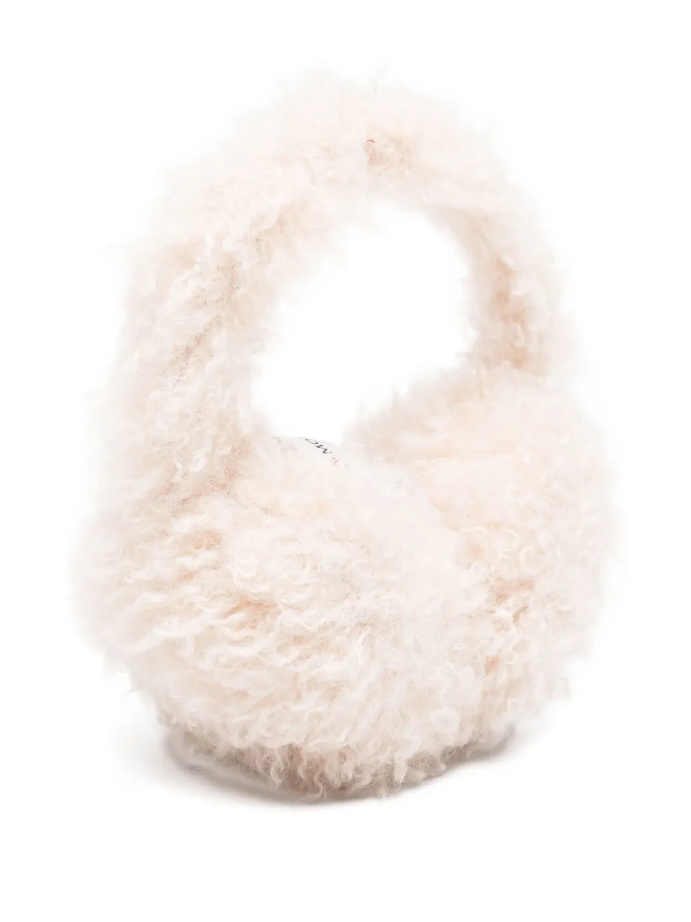Moncler teddy-fleece ear muffs | Neutrals | Image 1