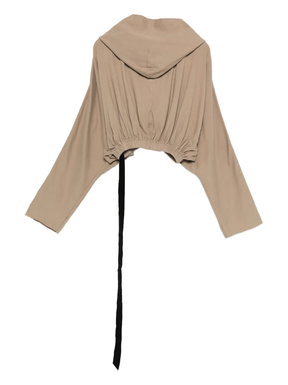 Rick Owens DRKSHDW Hoodie met elastische afwerking - Beige