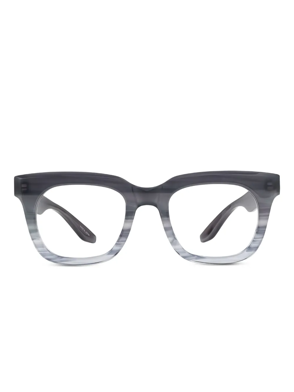 Safilo Team グラデーション スクエア眼鏡フレーム - グレー Safilo Team グラデーション スクエア眼鏡フレーム - グレー