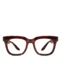 Safilo Team tortoiseshell square glasses - Brown