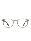 Safilo Team temple-detail round-frame glasses - Neutrals