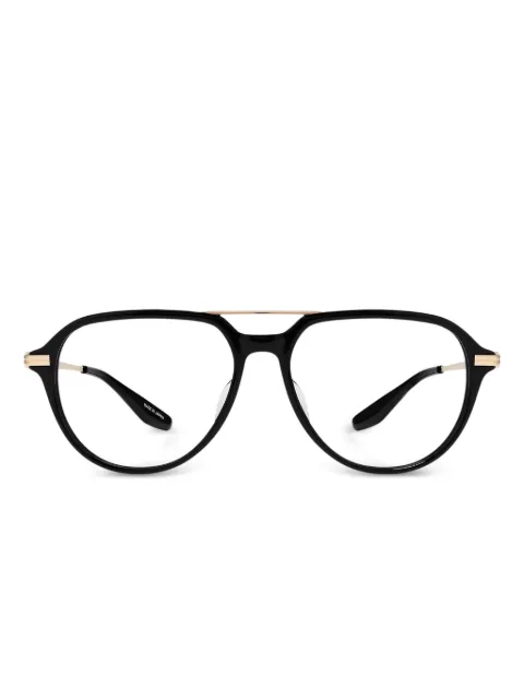 Safilo Team round-frame double-bridge glasses